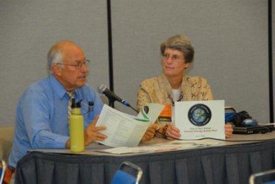 San Rafael Council Member Greg Brockbank & Yvonne Hunter at the 2010 League of California Cities Annual Conference Image of City of San Rafael