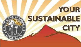 City of Palm Springs' "Your Sustainable City Logo" Image of City of Palm Springs