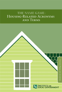Image of The Name Game: Housing Related Acronyms and Terms