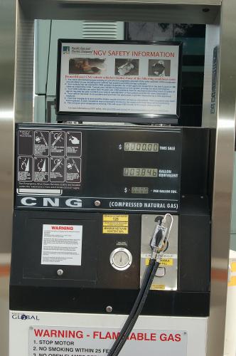 Image of a Compressed Natural Gas Pump