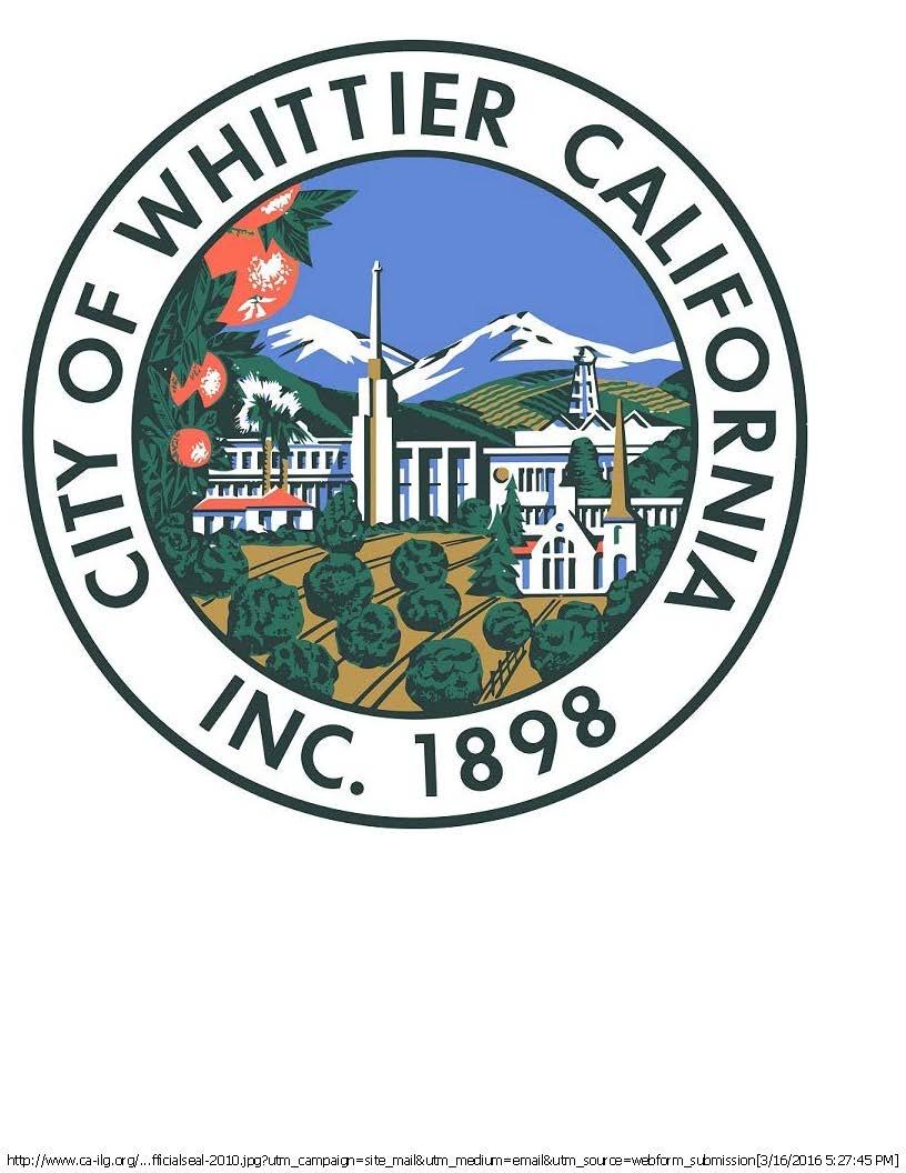 FileSeal of Whittier, California.png Wikimedia Commons