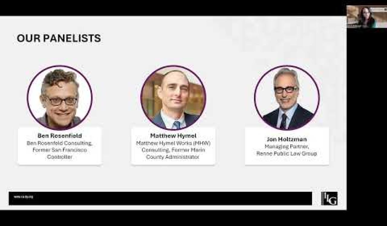 Webinar Series: Leading Through the Fiscal Cliff