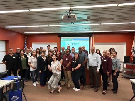 Group photo at a BOOST Imperial Valley training workshop