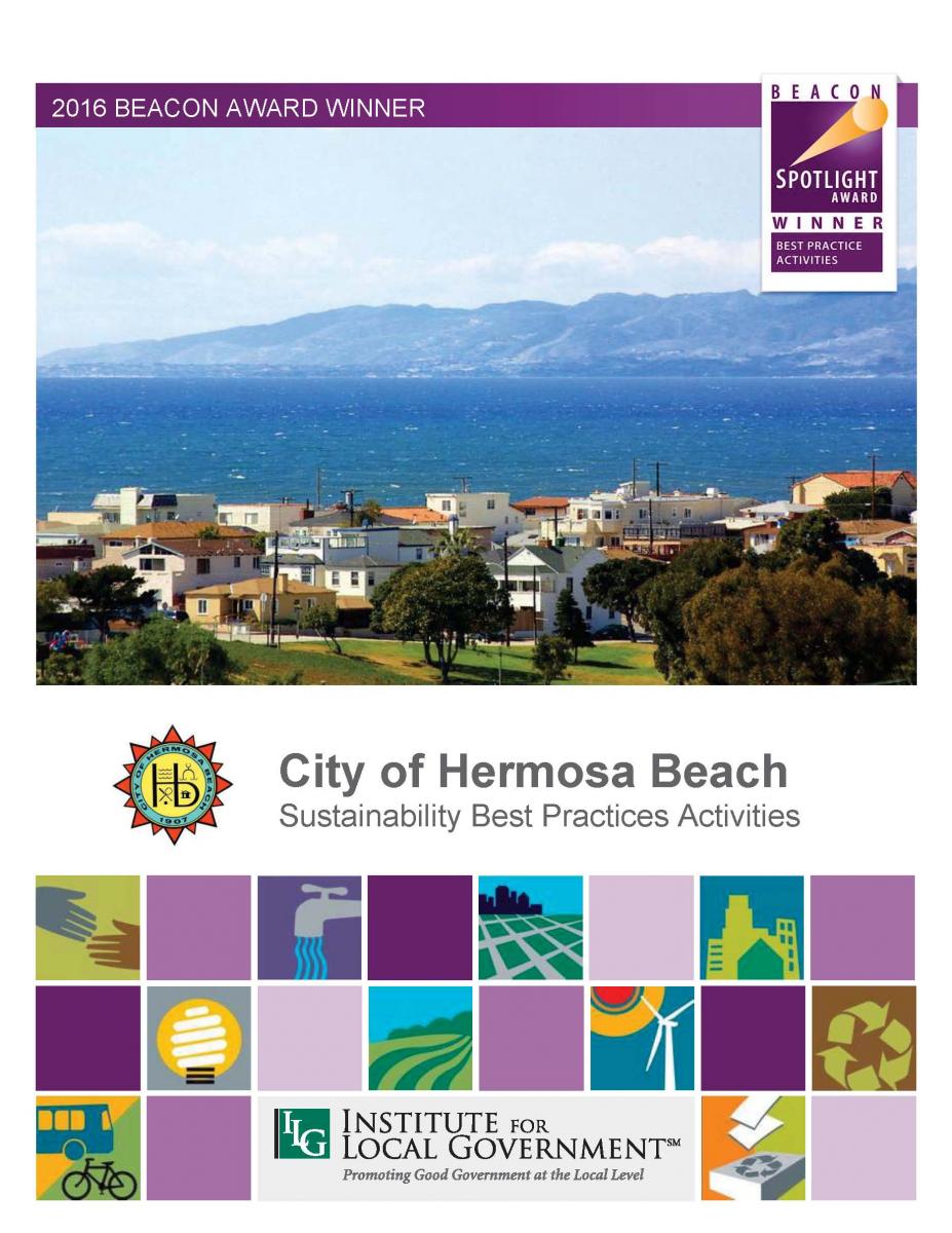 City Of Hermosa Beach Sustaility Best Practices Activities City Of Hermosa Beach Sustaility Best Practices Activities Insute For Local Government