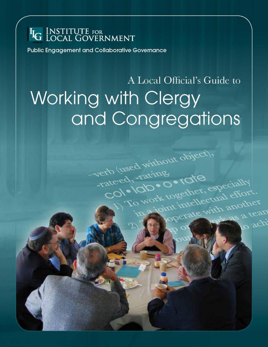 A Local Official's Guide to Working with Clergy and Congregations