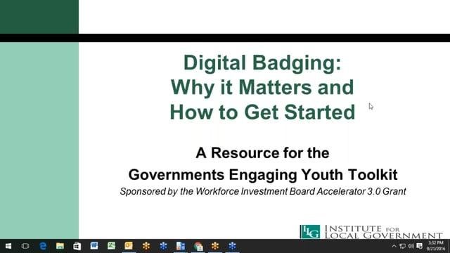 Digital Badging