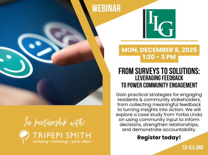 Webinar promo graphic with title and description