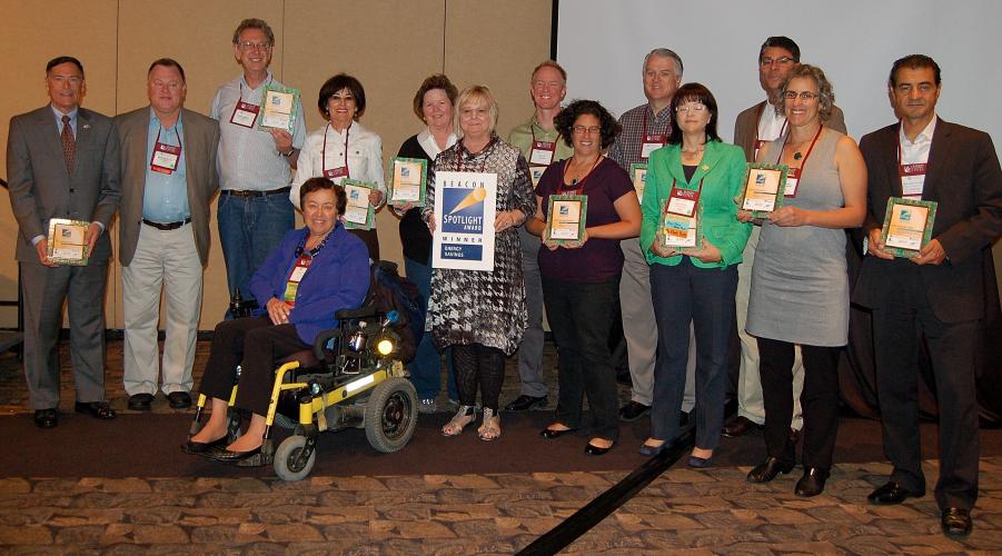 2013 Spotlight Award Winners for Agency Energy Savings