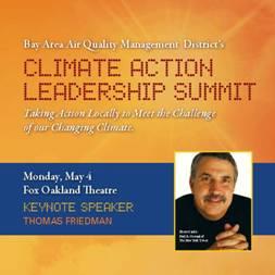 Image of BAAQMD Climate Action Leadership Summit program cover